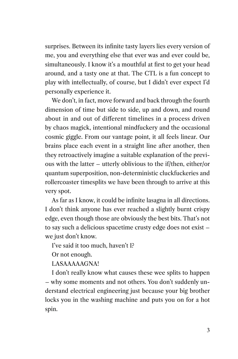 Printed page 3 of A Wee Word Before We Begin