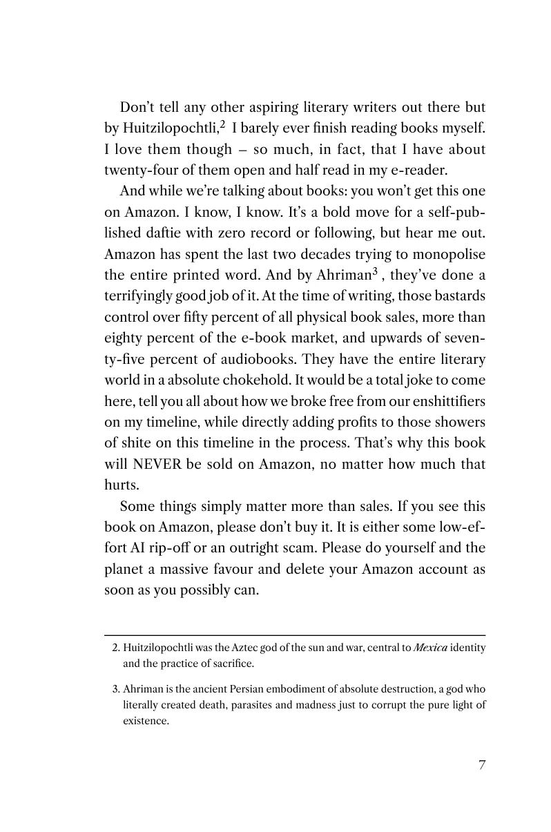 Printed page 7 of A Wee Word Before We Begin